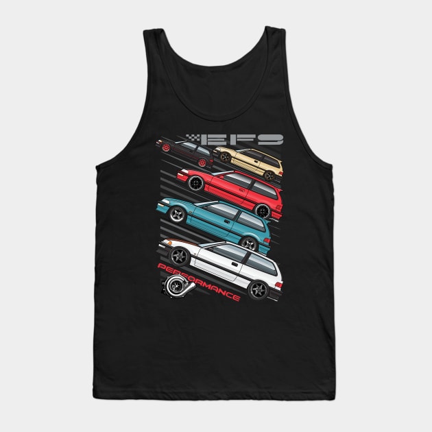 EFNine Stances Tank Top by JRCustoms44